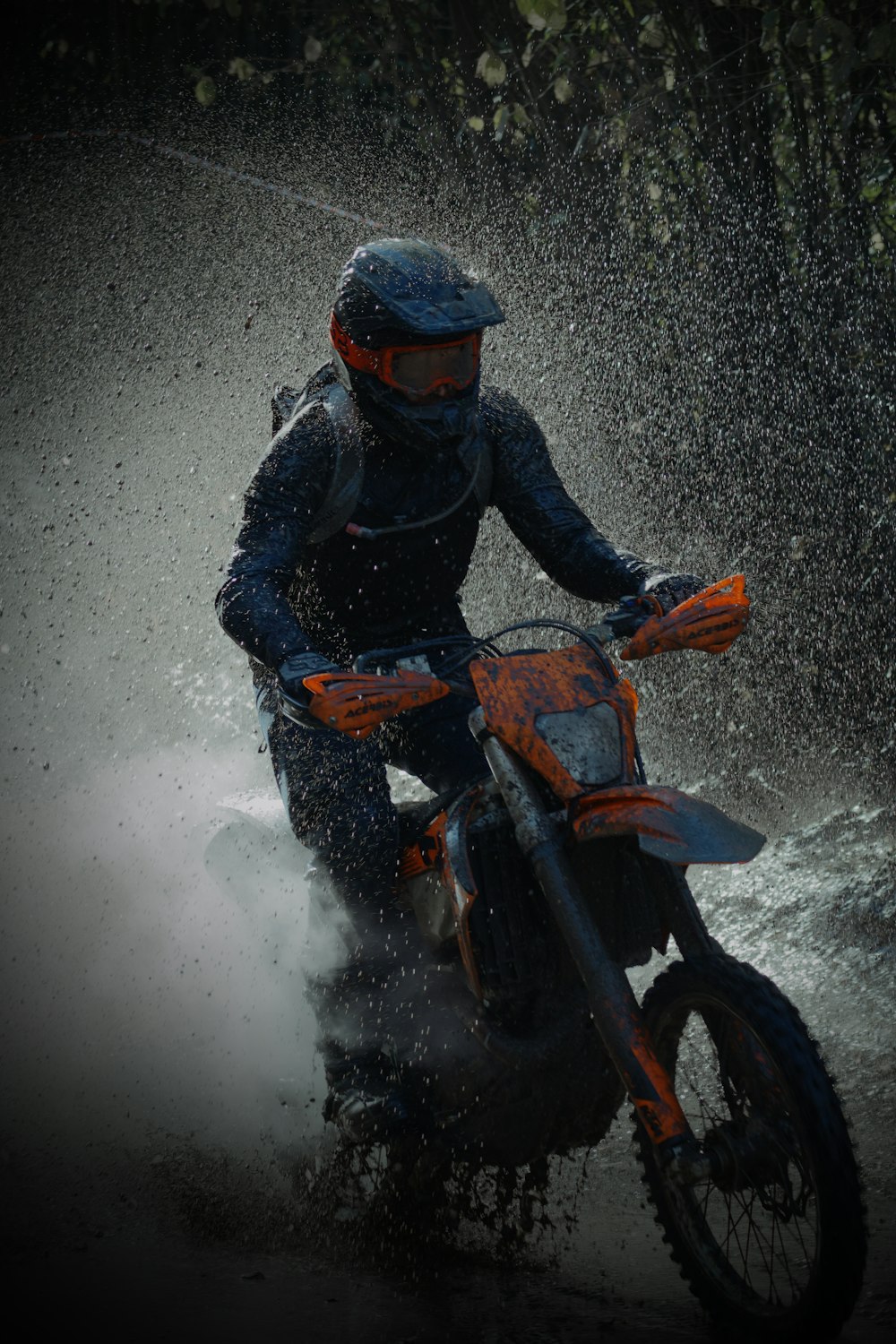 Prakash Tamang riding